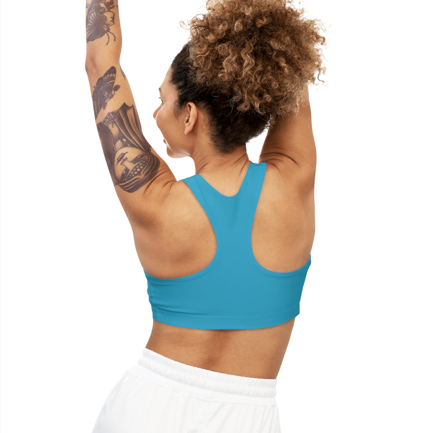 Seamless Catsky Sports Bra (AOP)
