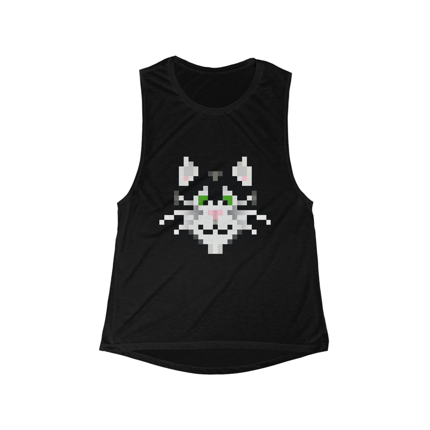 Catsky Crew Women's Flowy Scoop Muscle Tank