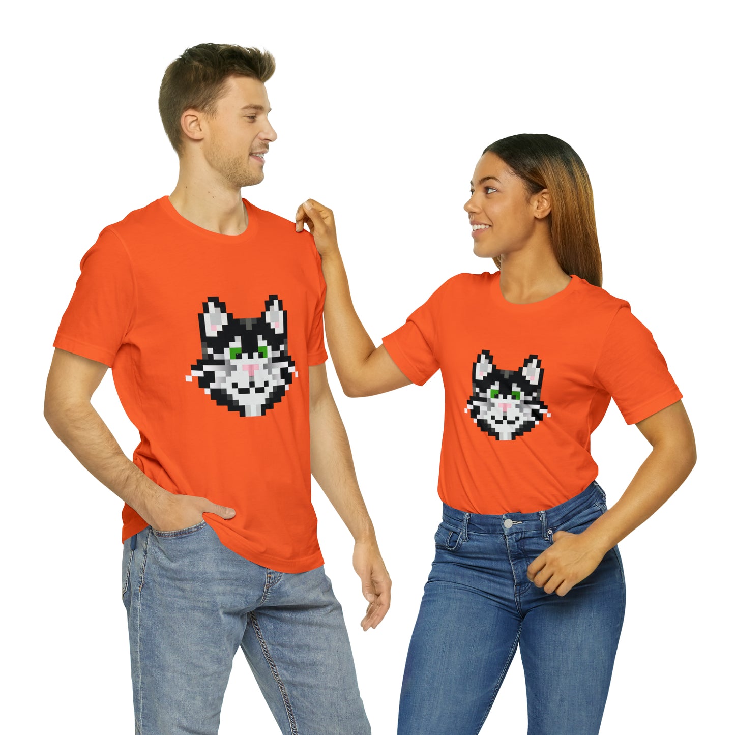 Crazy Catsky Unisex Jersey Short Sleeve Tee