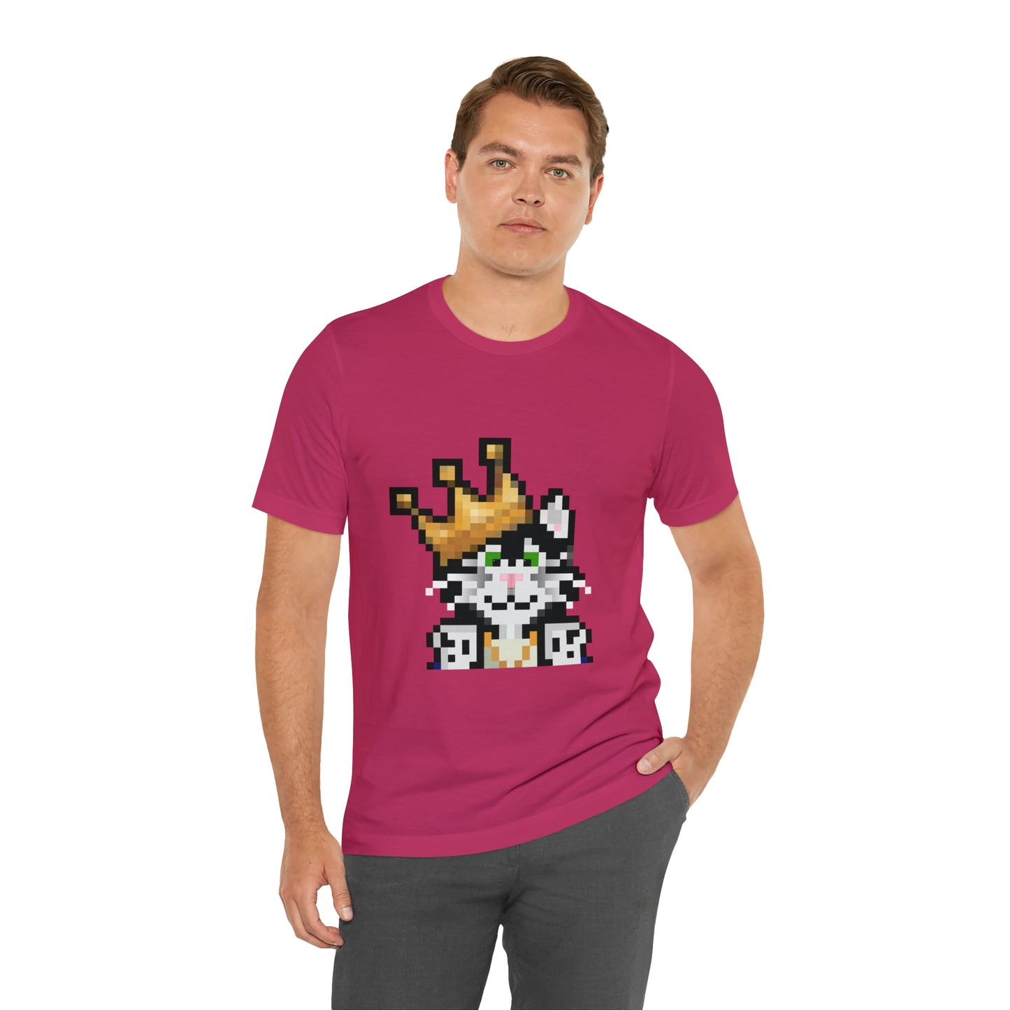 Catsky King Unisex Jersey Short Sleeve Tee