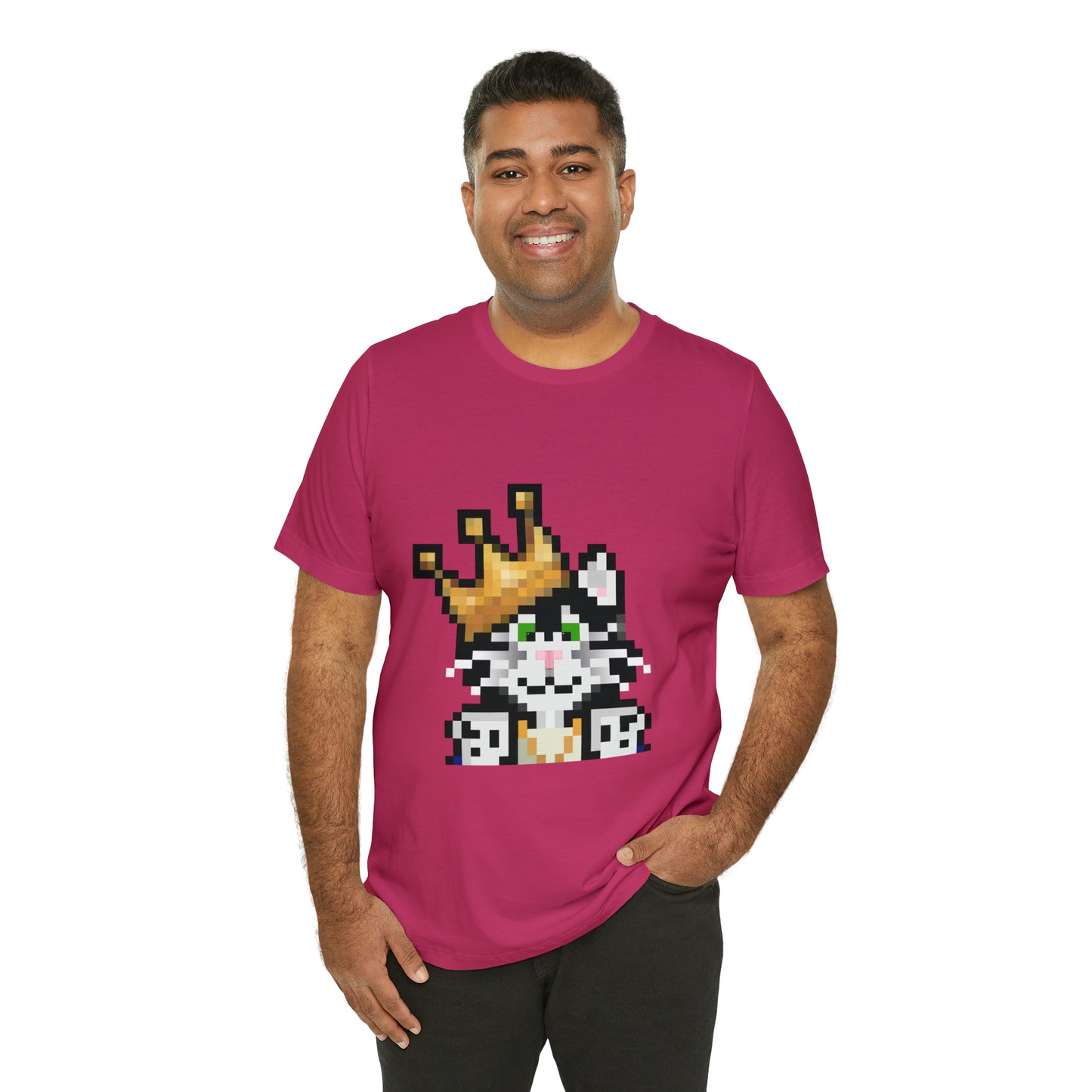 Catsky King Unisex Jersey Short Sleeve Tee